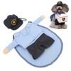 Pet Mail Carrier Costume Soft Funny Costumes Pet Suit with