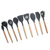 9Pcs set Silicone Kitchenware Kit NonStick Cooking Utensils Baking Tool