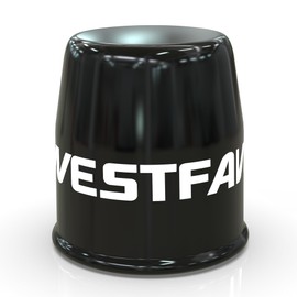 Practical set - 3 x Westfalia Protective Caps for Trailer Coupling, Tow Ball Cap, Universal