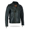 TackField Men's Premium Motorcycle Cowhide Leather Jacket - Heavy Duty