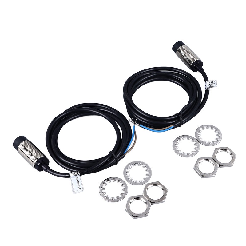 2Pcs Proximity Switch Quick Response 2 Wire Normally Open Proximity