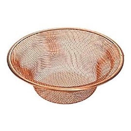 Kakudai 4507A Large Copper Garbage Strainer