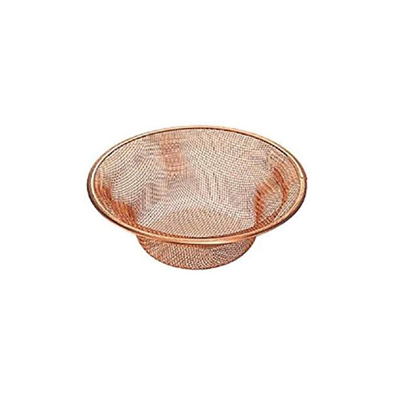 Kakudai 4507A Large Copper Garbage Strainer