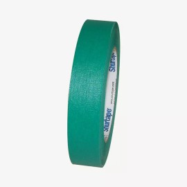 Shurtape Colored Masking Tape (CP-631): 1/2 in. x 60 yds. (Green)