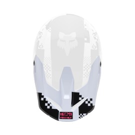 Fox Racing V1 Helmet Motocross Dirt Bike Visor, Black/Pink Digi, Small/Medium