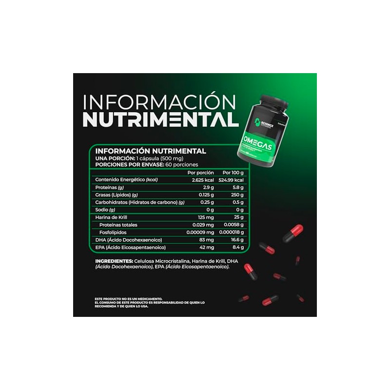 Omegas | Omega-3 EPA & DHA | Soporte cardiovascular, cerebral