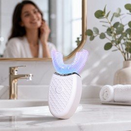 U-Shaped Electric Toothbrush for Whole-Mouth Cleaning – USB Rechargeable Sonic Brush for Home & Travel