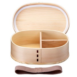 Skater WLB8 Magewappa Bento Box, 28.7 fl oz (800 ml), Leak-resistant Gasket Included, Wappa, Belt Included, Large Capacity, For Men