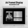HWC Trading FR A4 Jackie Milburn Newcastle United Gifts Printed