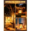 2 Pack Gen2 Solar Lanterns Outdoor Waterproof Halloween Solar Lights