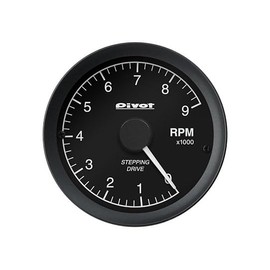 PIVOT Pivot LOT Tachometer Link Gauge (White Lighting) OBD Connection Type