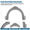 Washing Machine Drain Hose Holder Hook - U Shaped Drain
