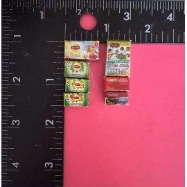 Unbranded Dollhouse 1:12 Miniature Tea Bags Boxes Choice - Lipton iced tea