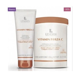 Lendan Vitamin forza C Energizing Body Cream 1000 ml / 300 ml 2 packs
