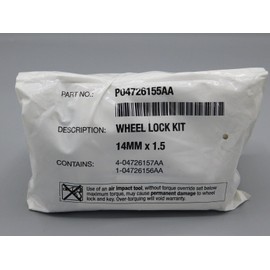 Chrysler Genuine 4726155AA Wheel Lock Set