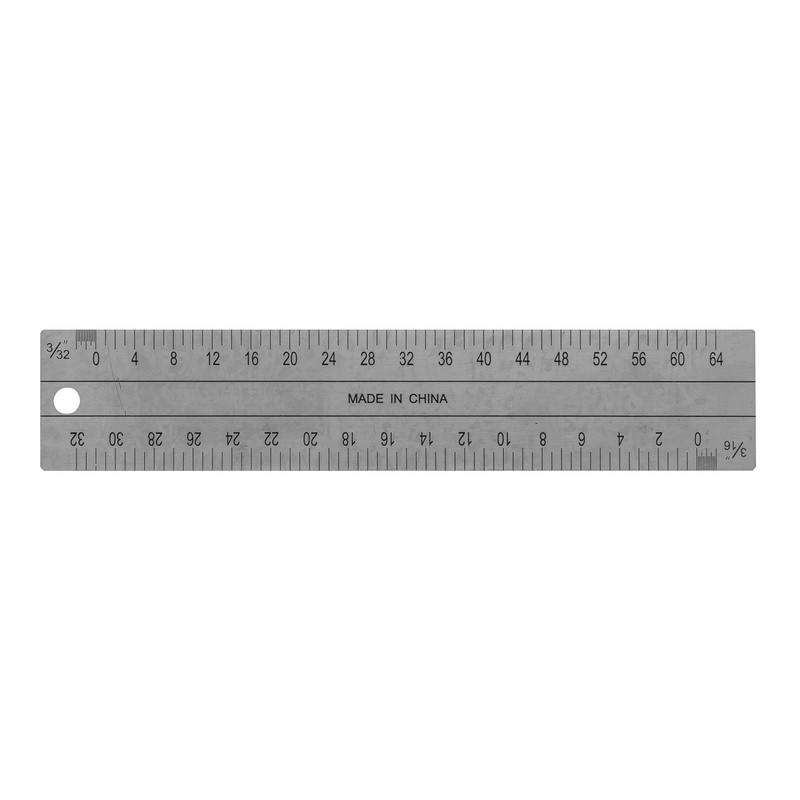 Pacific Arc 6 Inch Architect Scaling Ruler, Graduations in 3/32,
