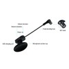 Wireless Instrument Microphone, 2.4GHz Wireless Guitar Violin Microphone System Clip