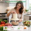 Electric Chicken Shredder,300W Food Processor Meat Grinder with 8 Cup
