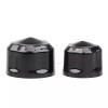 Unbranded Black Engine Bolt Caps For Harley Electra Street Road