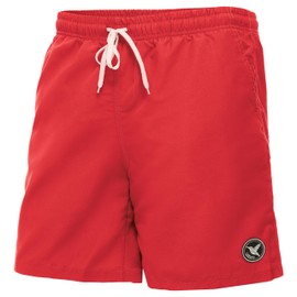 Ladeheid LA40-129 men's swimming trunks, beach shorts - red, size: l