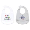 Hudson Baby Unisex Baby Silicone Bibs, You Guac My World,