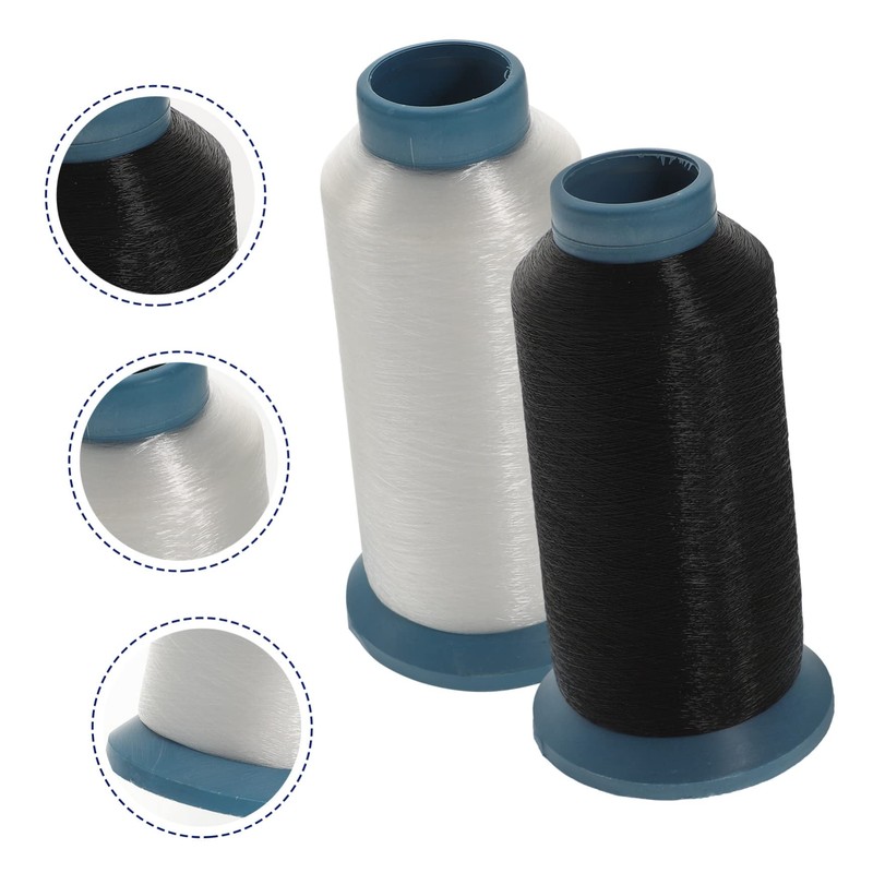OSALADI 2 Rolls Nylon Sewing Thread High Strength Invisible Thread