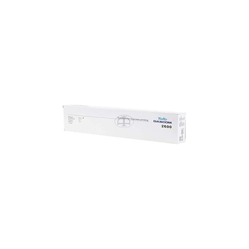Tally Genicom 99061 2600 Ribbon, 6 Million Characters, Nylon, Black