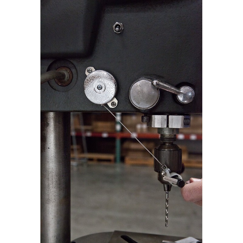 KEY-BAK Industrial Retractable Reel with 48" Stainless Steel Cable, Steel