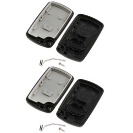 Key Fob Keyless Entry Remote Shell Case & Pad fits Mitsubishi 2002-2006 Eclipse / 2004-2006 Endeavor / 1998-2006 Montero / 1999-2004 Montero Sport / 2003-2006 Outlander, Set of 2