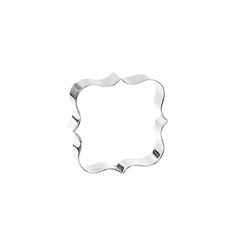 WJSYSHOP Square Plaque Cookie Cutter