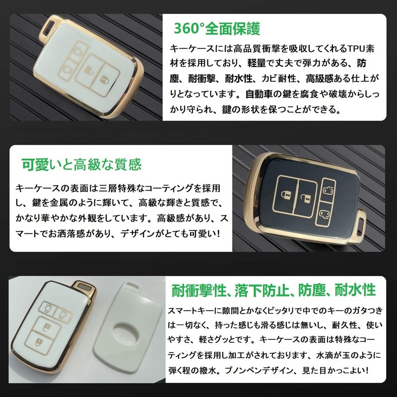 [ZANEKO] Noah 80 Series Voxy 80 Series Key Case Compatible