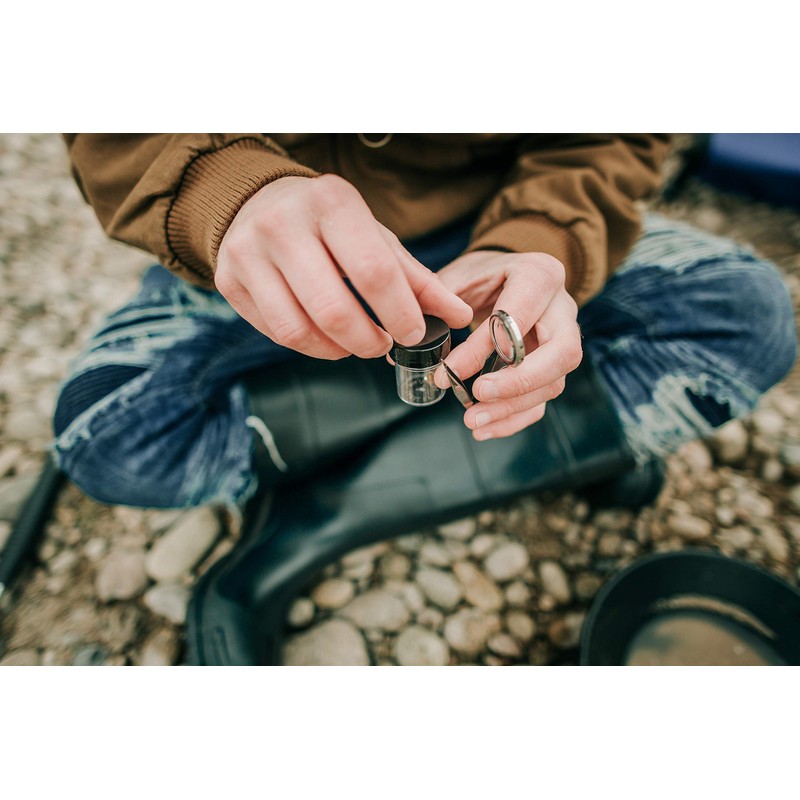 Stansport Magnifier and Tweezer Instrument Silver