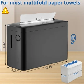 Paper Towel Dispenser Countertop (5857X-Black)