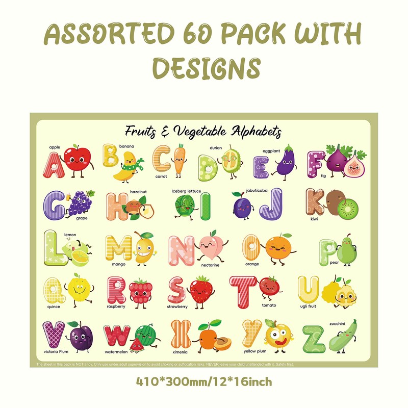 Disposable Placemats for Baby, Sticky Disposable Table Mats Babies Toddlers