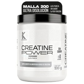 KARDAGAR Creatina Monohidratada Micronizada Malla 200 en Polvo 500g 100 porciones de 5g Disolución Rápida Sin Grumos Alta Pureza Sin Sabor ni Aditivos