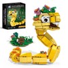 MENTOJOY Building Blocks Snake Toy, 681 Pieces Forest Exploration Theme