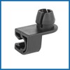 A ABSOPRO 10pcs 25.4mm Plastic Car Hood Prop Rod Clip