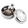 Professional Men Shaving Tool Kit Alloy Shaving Soap Mug Bowl