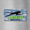 Arctic Cat License Plate Vehicle Auto Tag Snowmobile Snow Sled