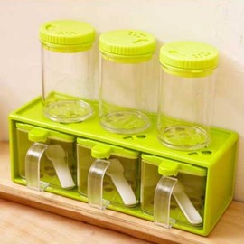 Multi Spice Set 3P Random Color Kitchen Seasoning Container Multi Spice Container
