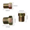 Ieron 35pcs Brake Line Nuts Assortment, Brake Line Fitting Kit