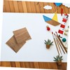 Abaodam 2pcs Thickened Black Walnut Wood Planks DIY Carving Wood