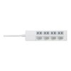 Buffalo BUFFALO BSTAPSW2450WH 2-Pin Power Strip 4-Outlet Individual Switch 5m
