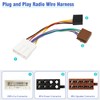 Jayubien Stereo Wiring Harness for Nissan ISO Radio Adapter to