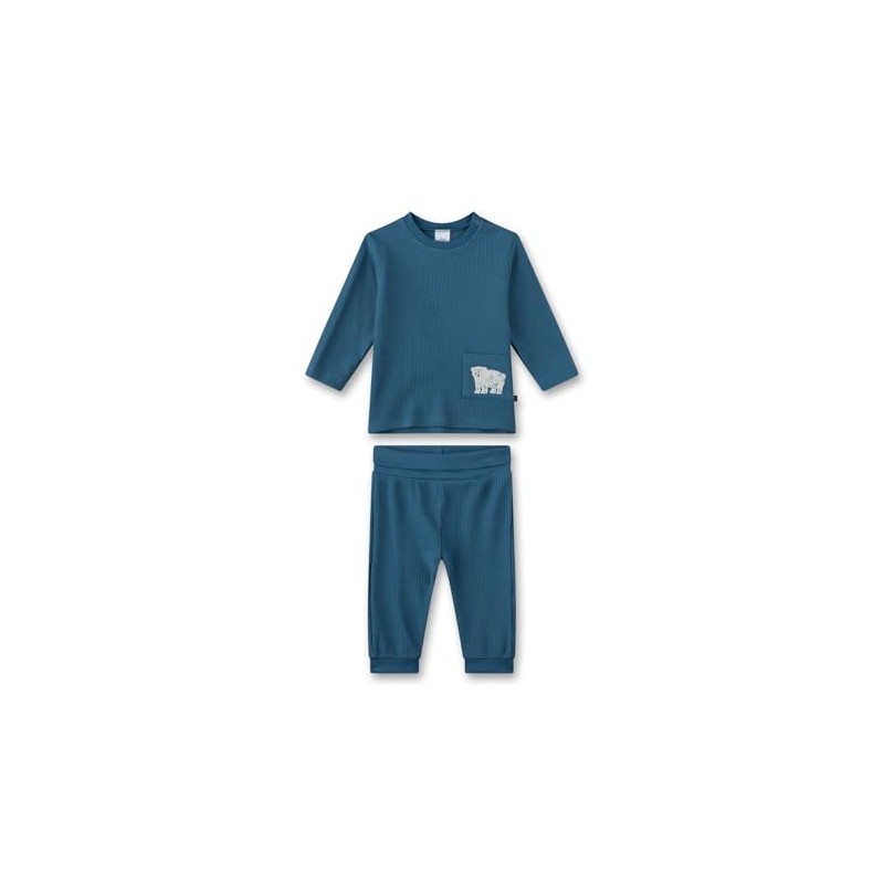 Sanetta Boys Pyjamas Blue | Sustainable and Comfortable Cotton Viscose