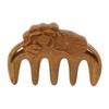 Sandalwood Meridian Comb Nose Massager Rosewood Scalp Massage Comb Set