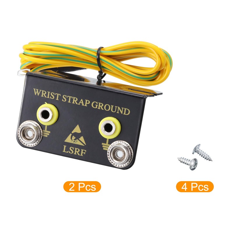 sourcing map ESD Anti Static Grounding Socket L Shaped ESD