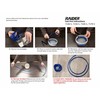 Raider Polyurethane Fuel Gas Line Tubing Hose Roll Blue (5