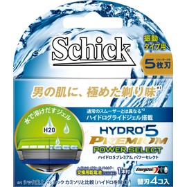 Chic Schick Hydro 5 Premium Power Select Replacement Blades (4 Pack)