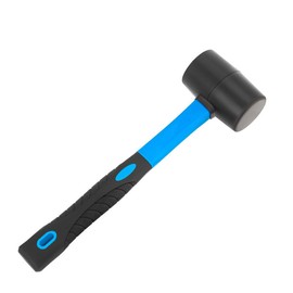 HOUSON Bicycle Rubber Hammer, Hard Rubber Hammer Ø45mm Rubber Hammer Bicycle Tool for Bicycle Repair